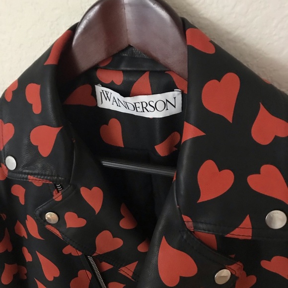 J.W Anderson Hearts Biker Jacket - Picture 2 of 3
